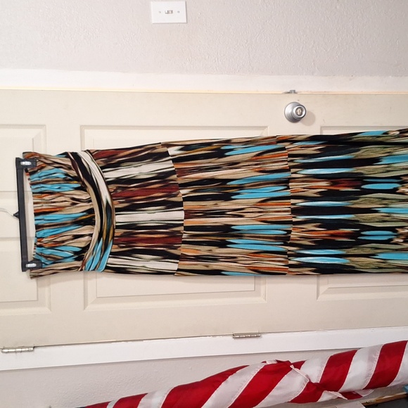 Adorable Strapless Maxi Dress - Picture 1 of 2